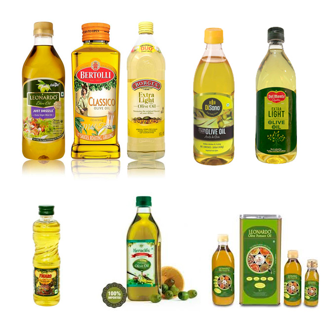 Packaging de aceite de oliva en India