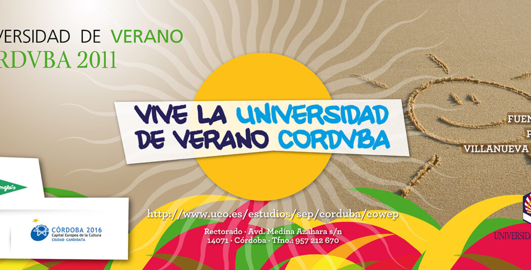 Campaña de publicidad Universidad de Verano Corduba