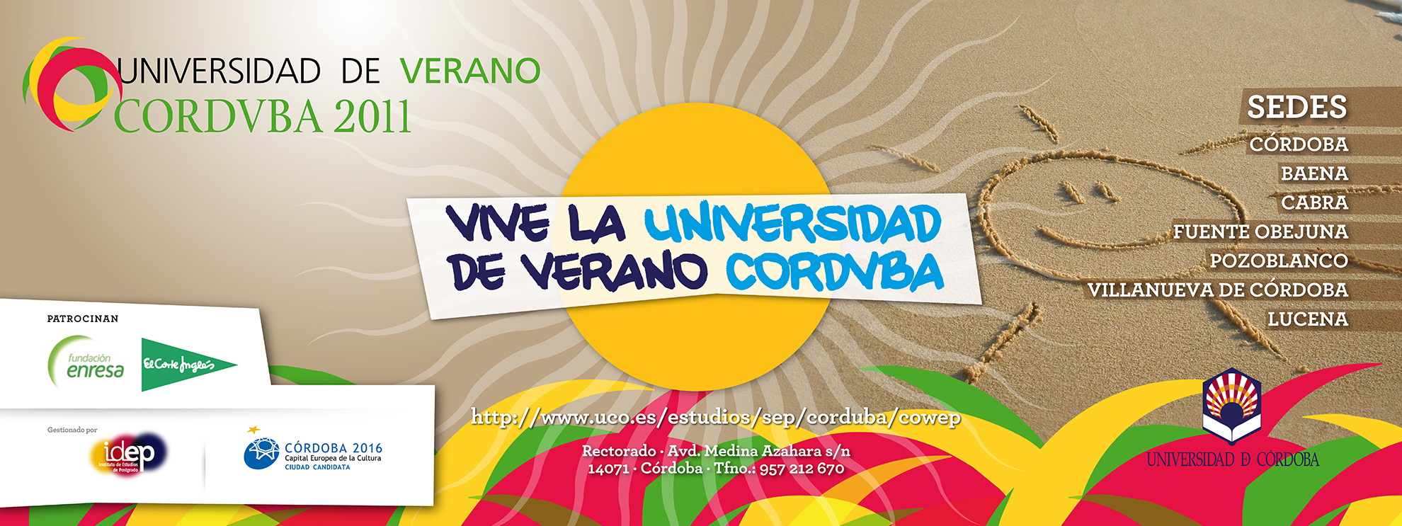 Campaña de publicidad Universidad de Verano Corduba