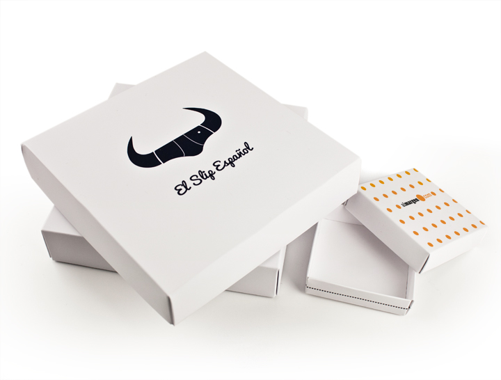Diseño de caja para slip El Slip Español.