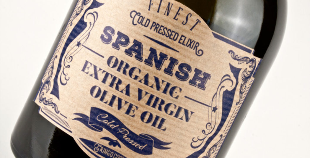 Packaging aceite Made in USA para Gringo Cool