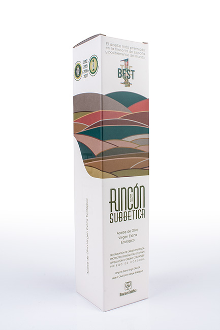 Rincón, packaging aove ecológico