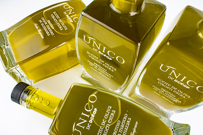 Packaging Premium aceite de oliva Dcoop