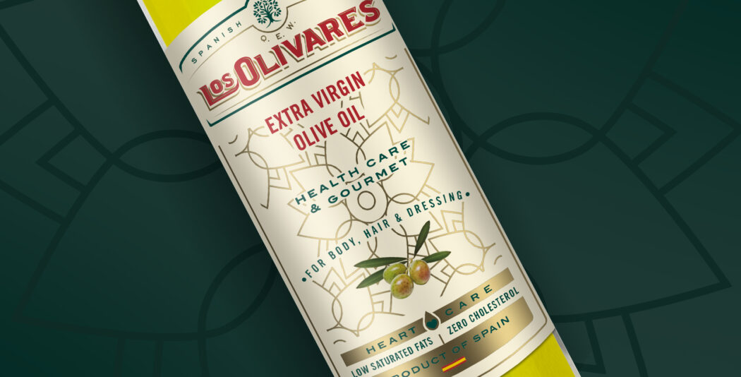 Packaging aceite Los Olivares