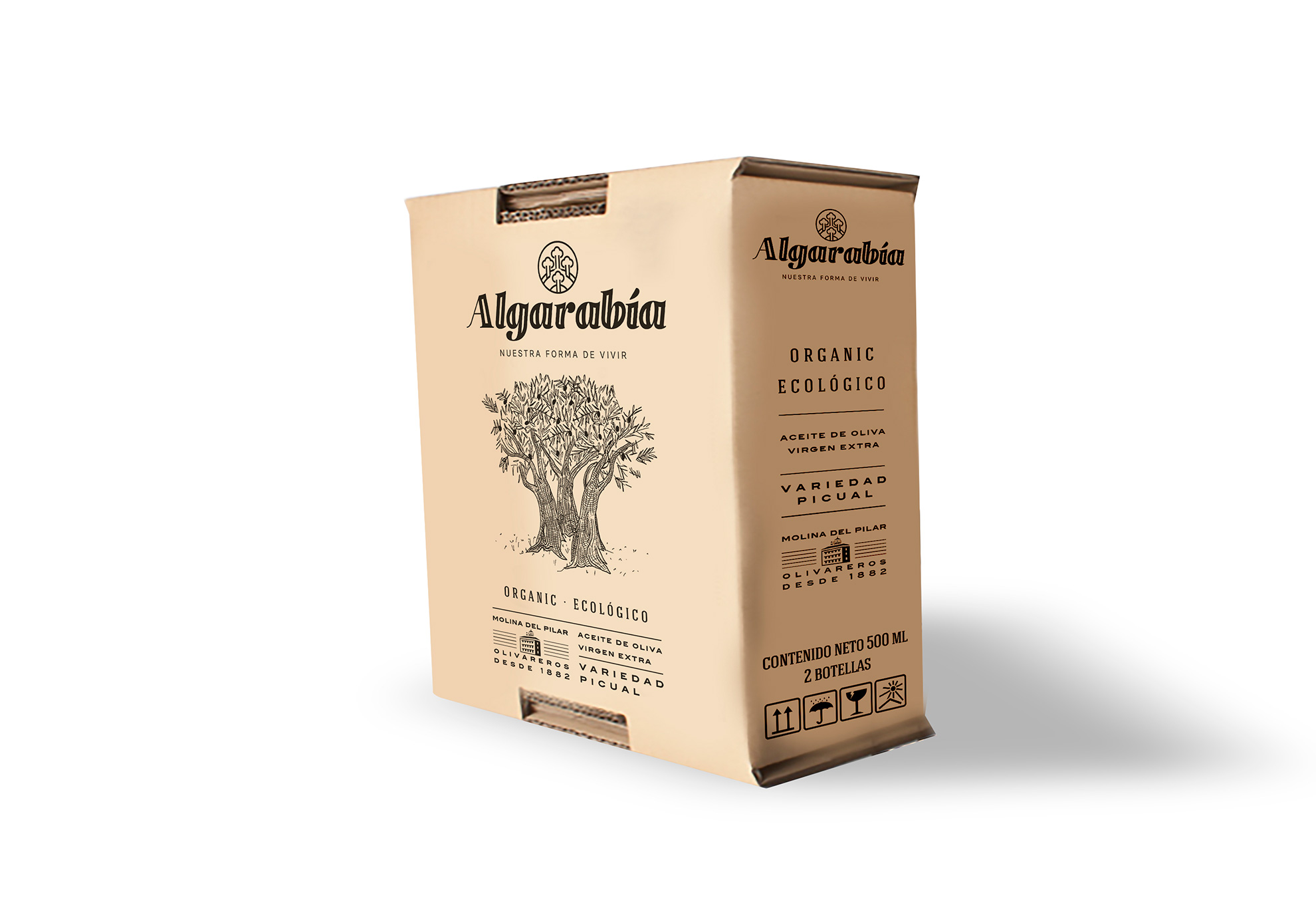 Algarabia packaging aove ecológico