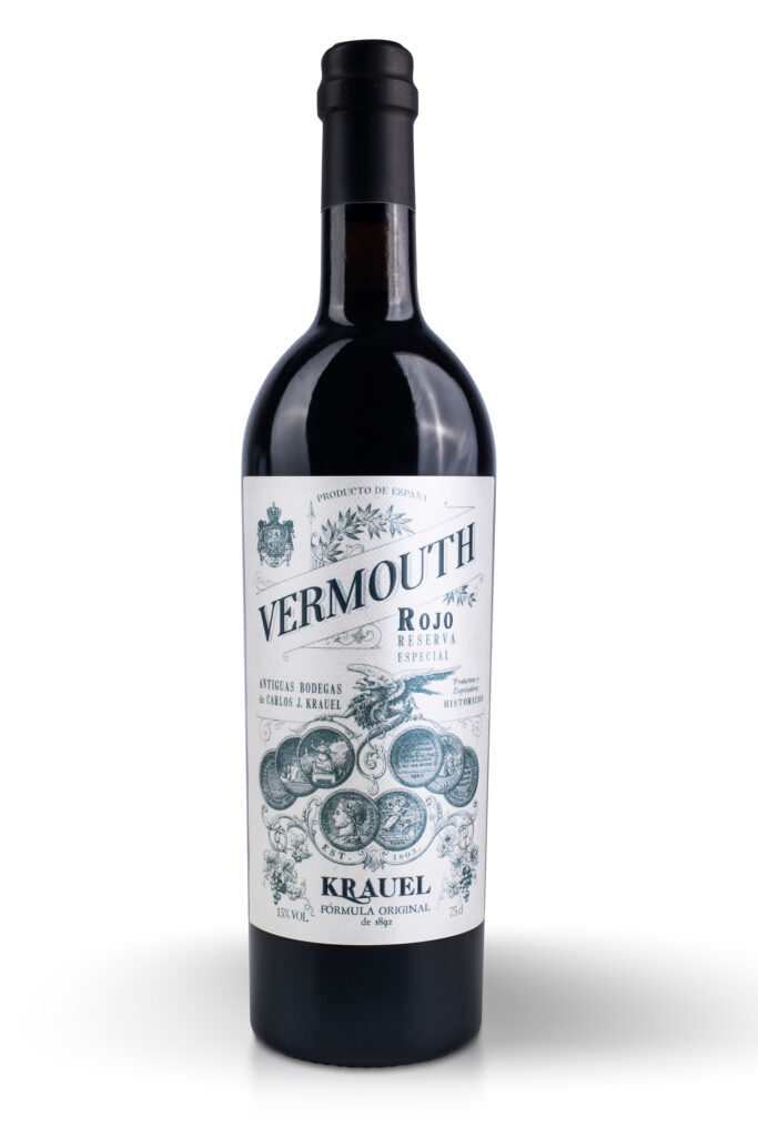 Vermouth Krauel restyling de un clásico, diseño de etiqueta para vermouth
