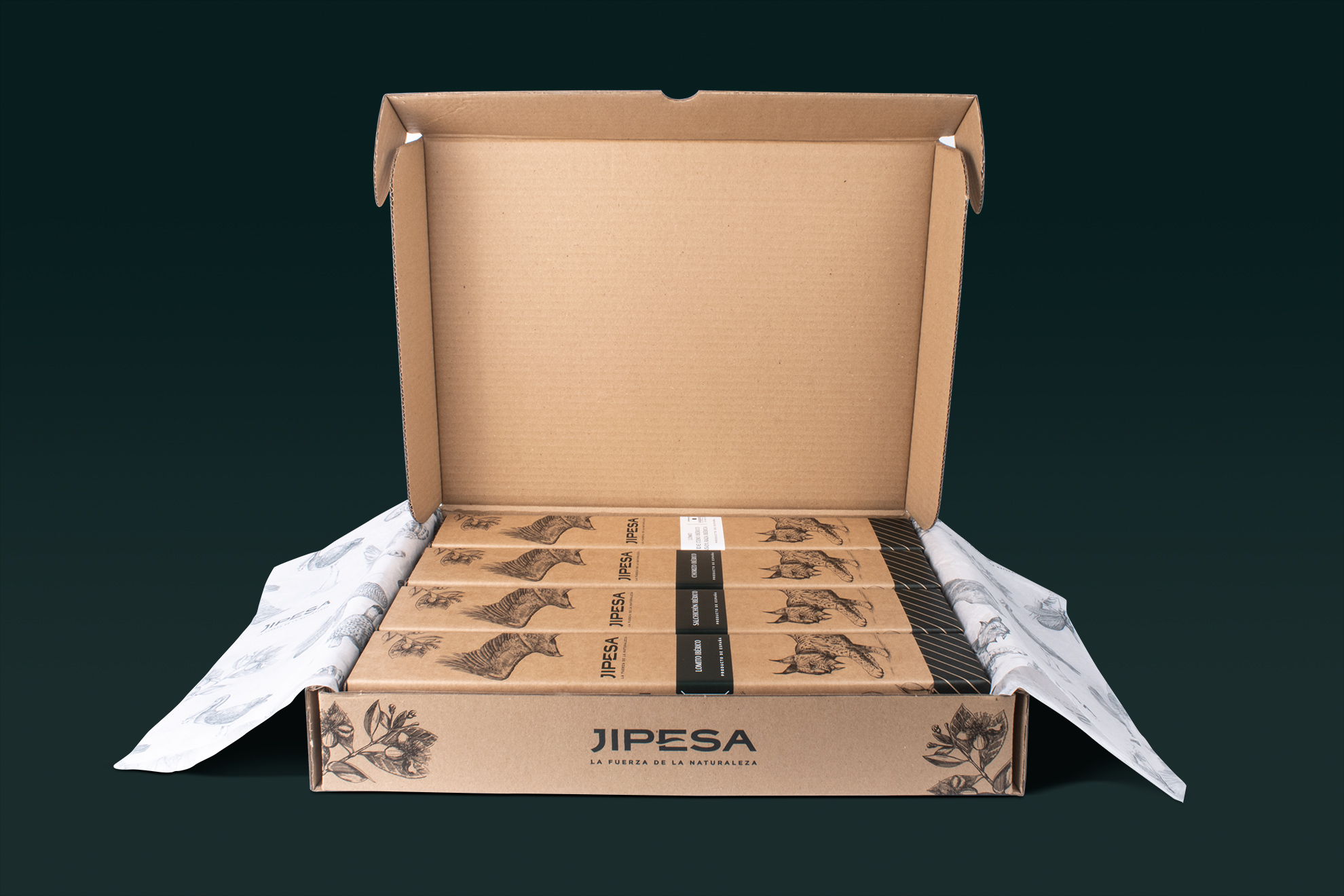 Jipesa packaging sostenible para jamon