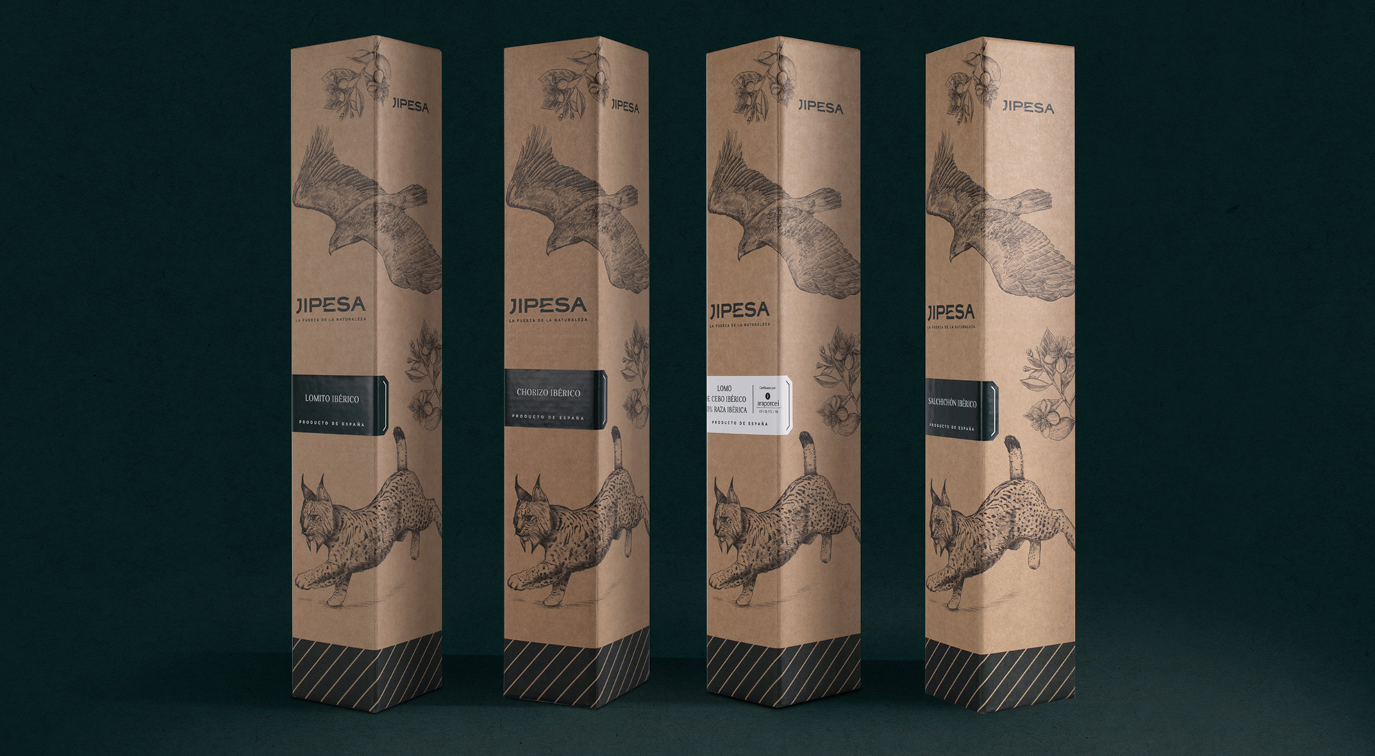 Jipesa packaging sostenible para jamón