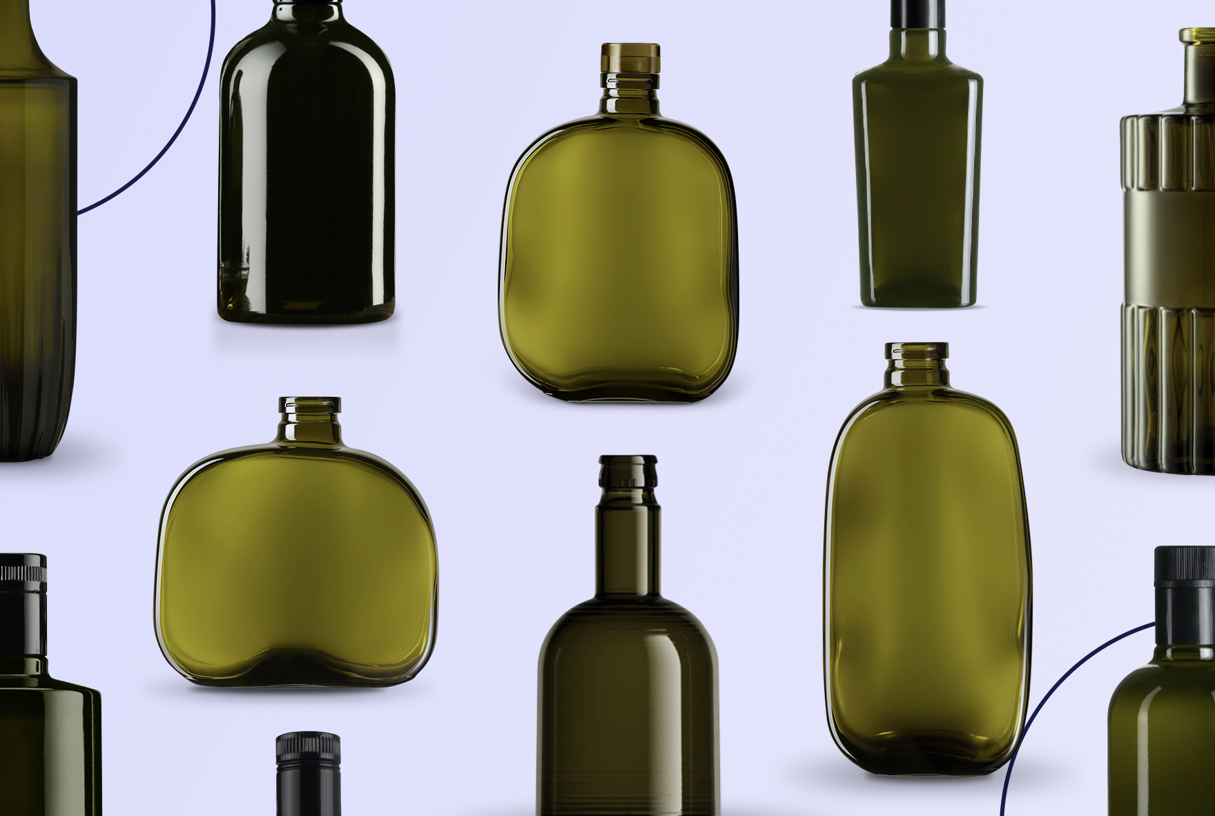 Las mejores botellas para tu aceite de oliva