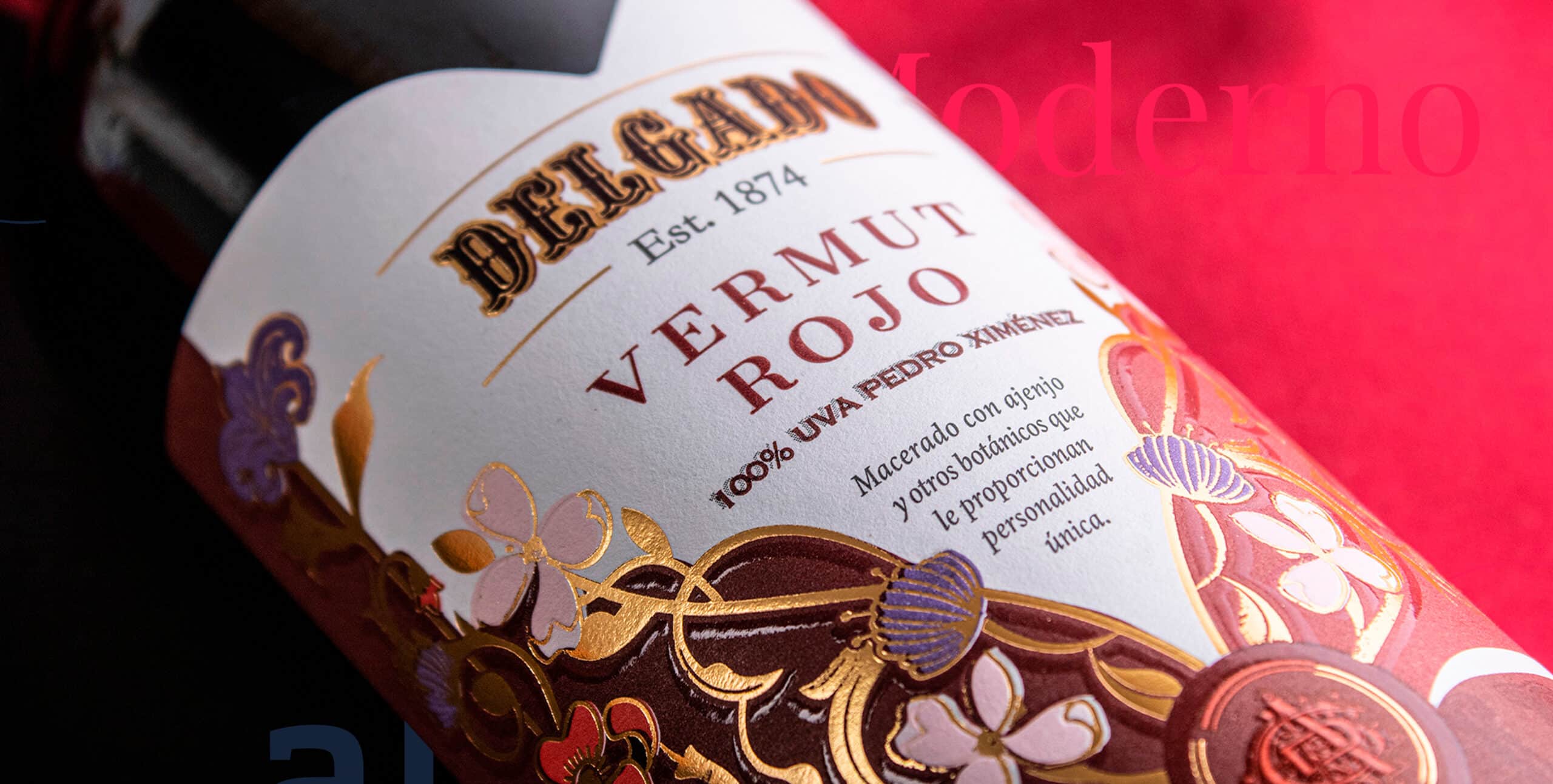 diseño de packaging vintage moderno
