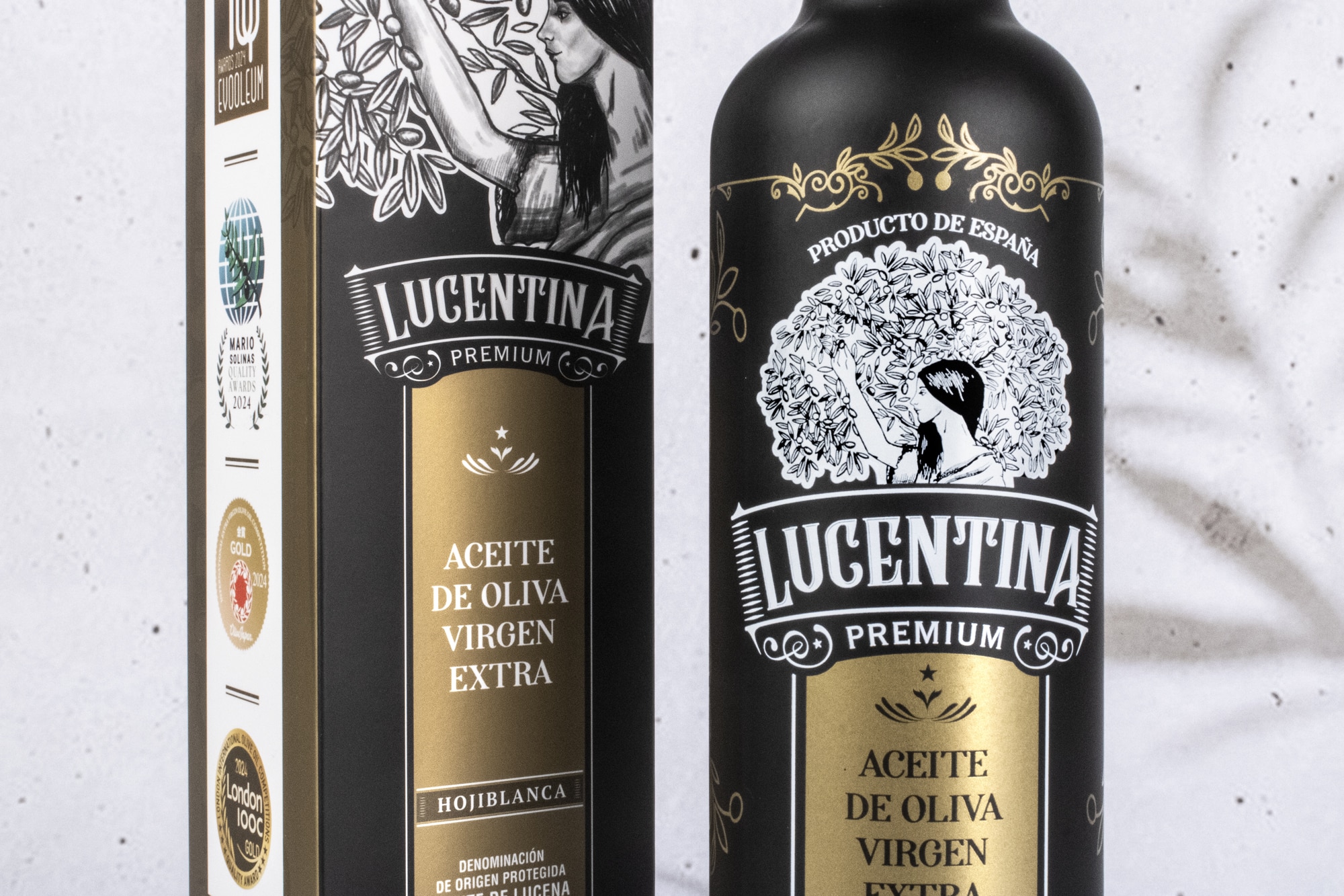 Packaging aceite de oliva virgen extra Córdoba