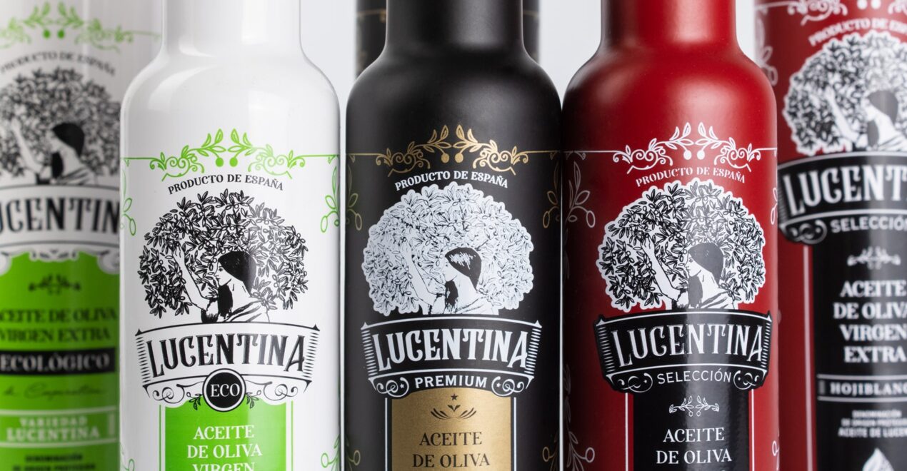 Lucentina AOVE · Restyling de su Packaging