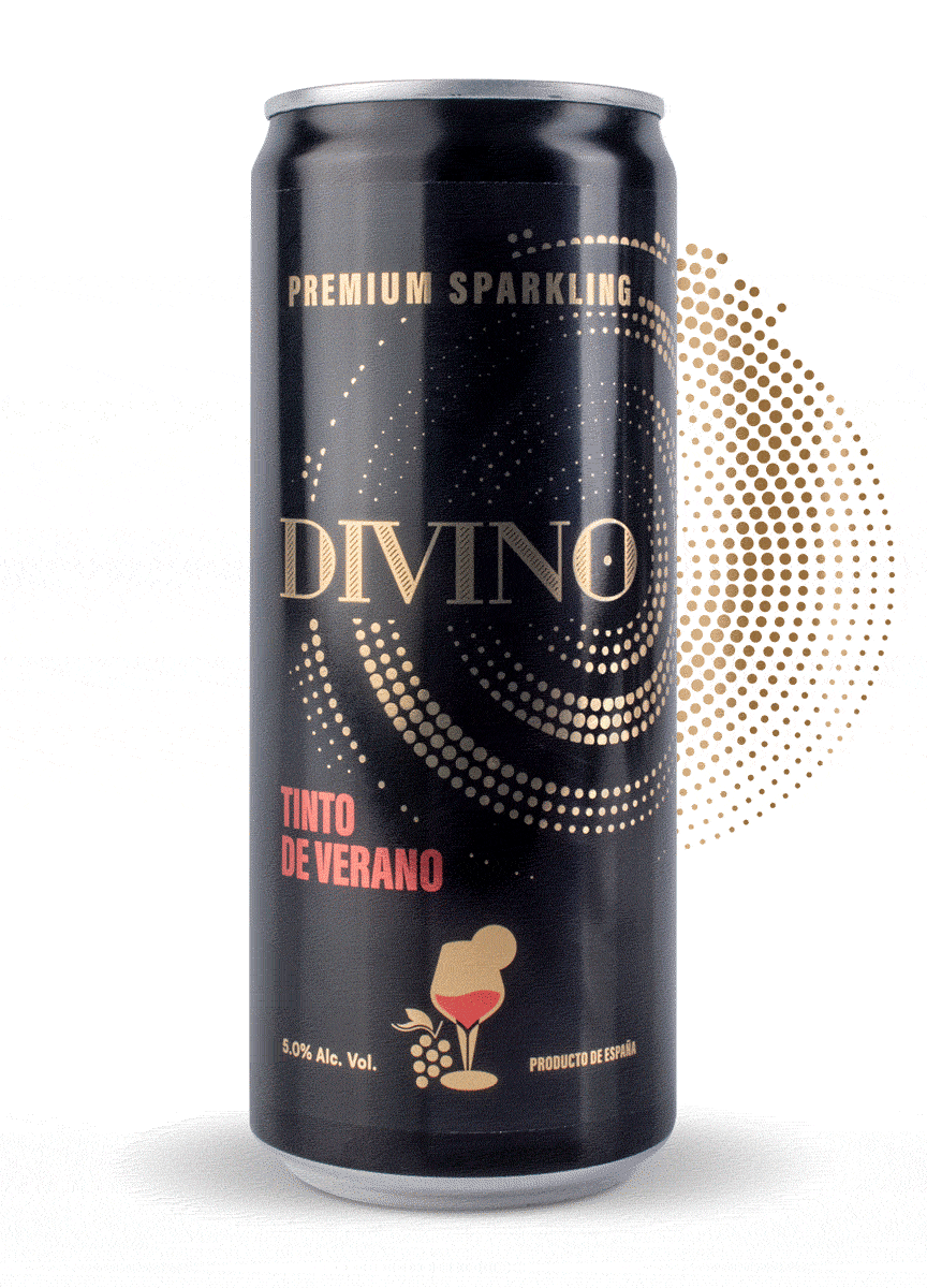 Diseño de Packaging lata Divino