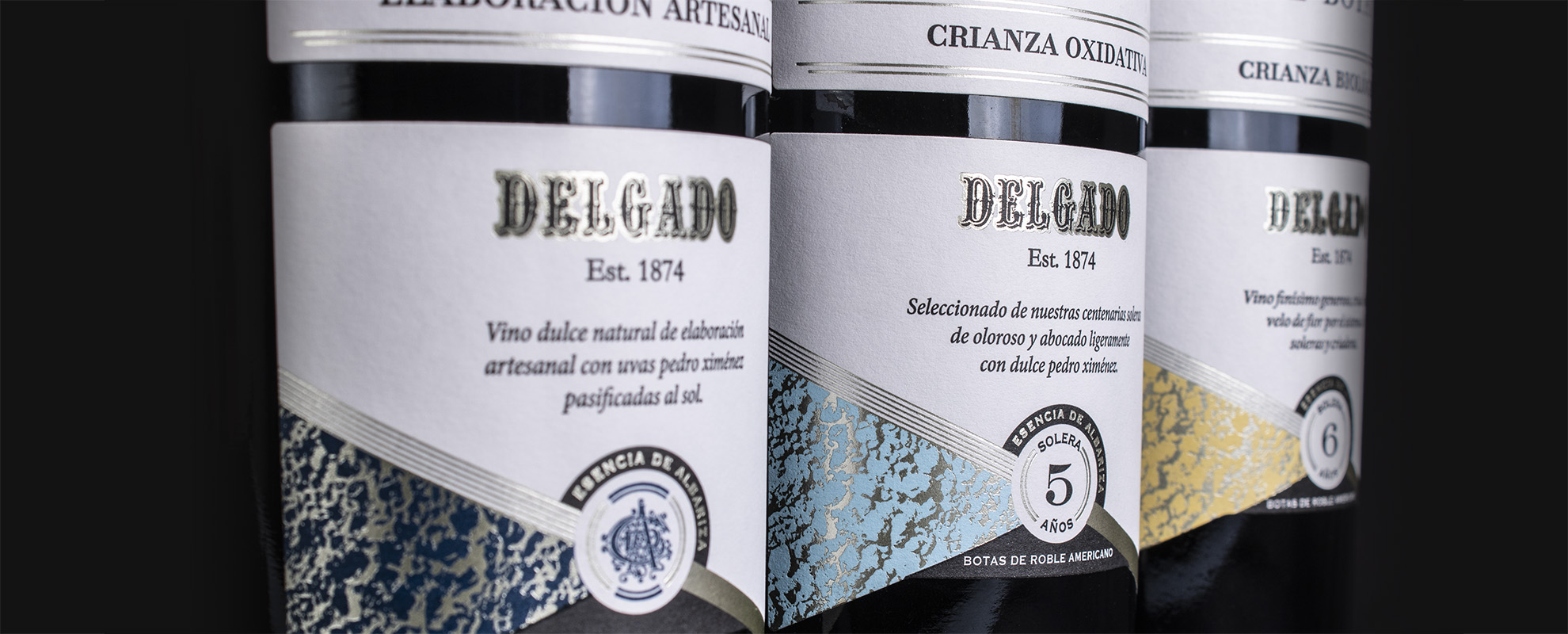 Estrategia de color en packaging vitivinícola para segmentación de gama de vinos.