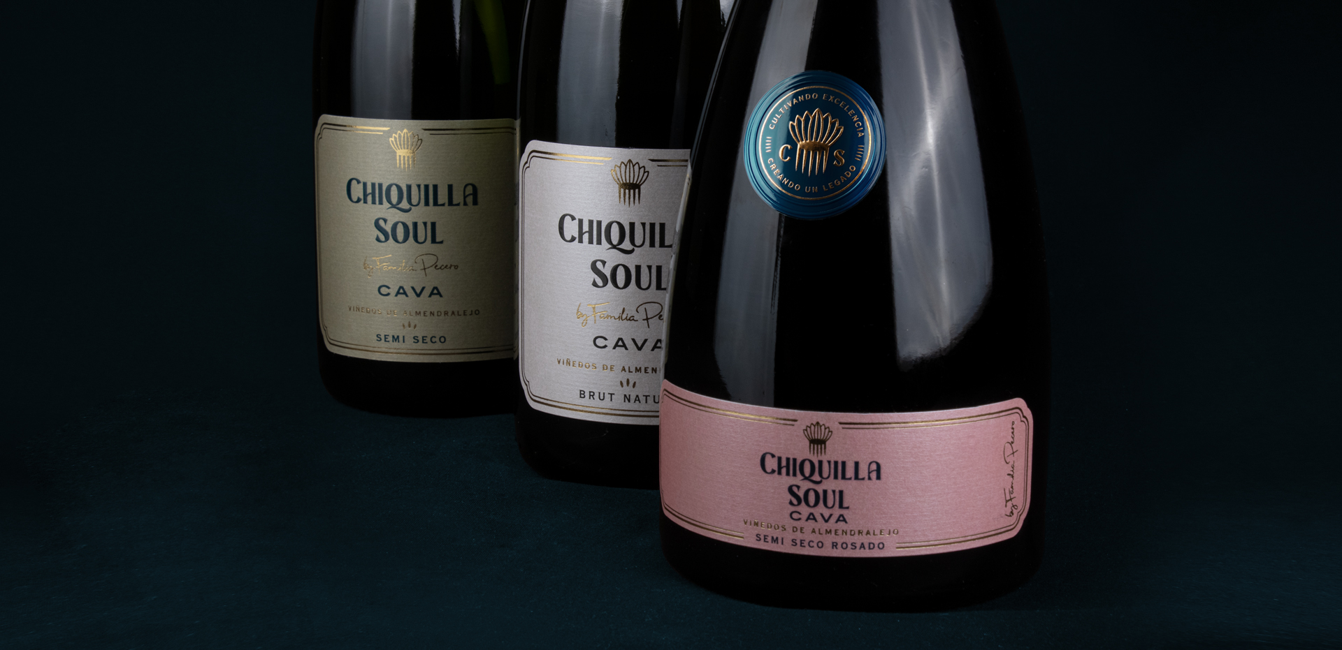 Sparkling wine desing. Diseño de branding y packaging para vinos espumosos y cavas