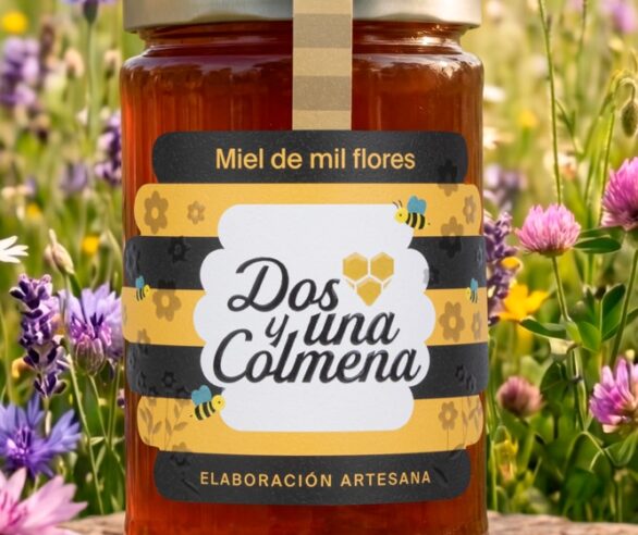 Branding y Packaging para Dos y una Colmena – Miel Artesana